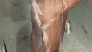 Mandy Sacs  having sex with boyfriend in the bathroom!