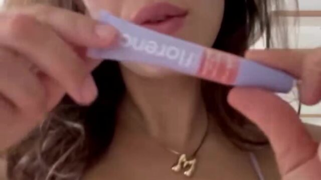 Millie Bobby Brown  undress video shows off her big tits!!!