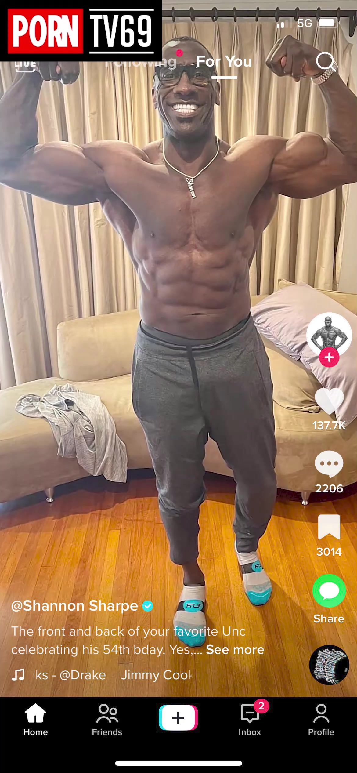 Shannon Sharpe  have sex on Instagram live!!!