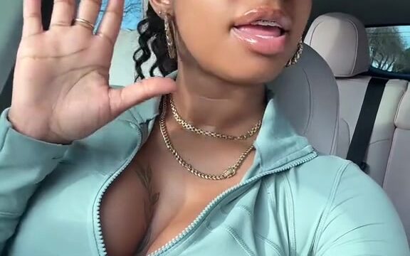 Cooking With Kya new video shows off her big breasts!!!