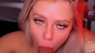 Giovanna Talamini Sucking Big Cock And Cum In Mouth