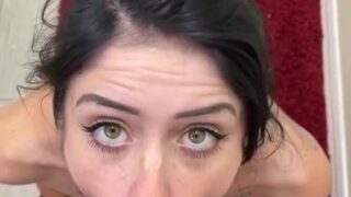 Catkitty21 Sucking Cock With Boyfriend And Cum On Face