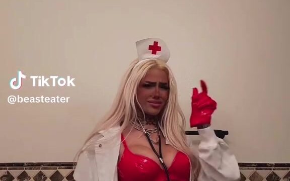 BeastEater – The Lustful Nurse Shows Off Her Hot Body