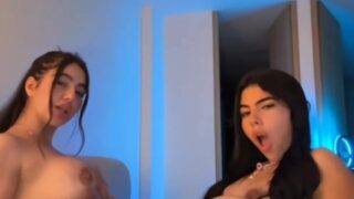 Emily Perez And Iris Rodriguez Has Lesbian Sex With Dildos